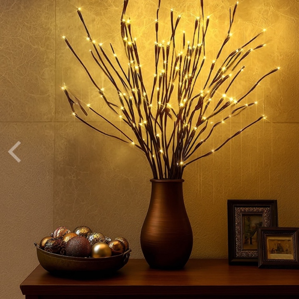 Twinkling Tree Enchanted Willow Vine Lights Warm White Boho Wall Decor NWT - Picture 6 of 6